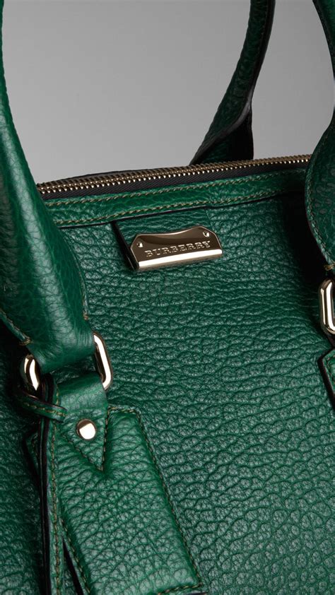 long green burberry bag|Burberry large tote handbag.